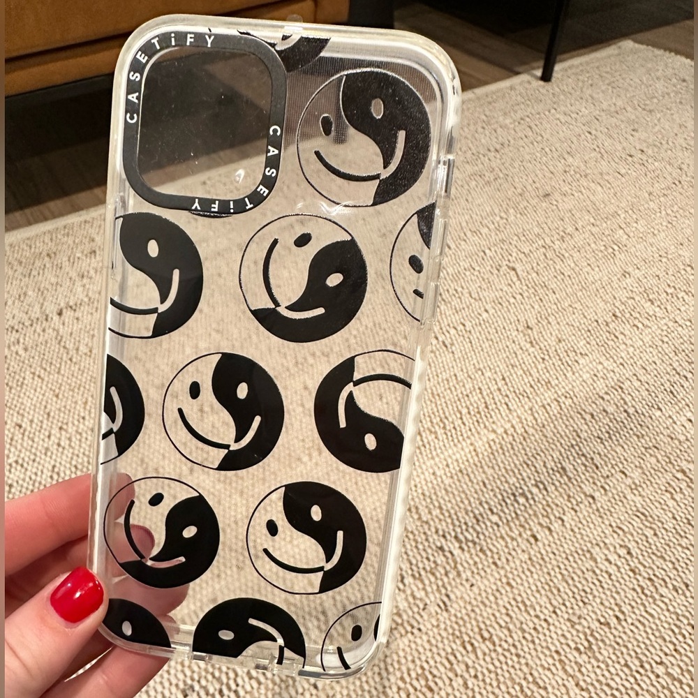 SMILE by grace owen iPhone 12 Pro Casetify phone case. Never been used.